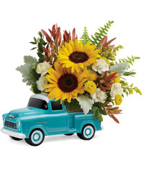 Chevy Pickup Bouquet from Victor Mathis Florist in Louisville, KY